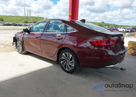 2019 Honda Insight Touring from USA, damaged, VIN 19XZE4F94KE020302